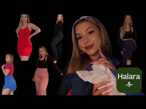 ASMR Clothing Try-on Haul 👗 HALARA in depth review 😍 worth the hype ...