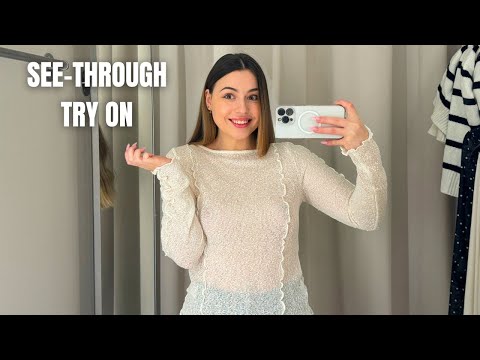 🚀🚀 Transparent dress See-through 🔥 Try on haul - MySecretHabit