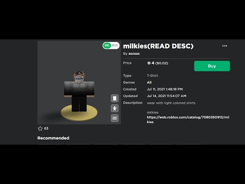 Roblox “milkies” | MySecretHabit