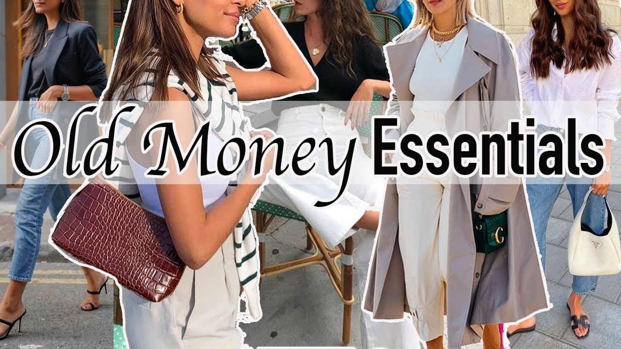 16 Old Money Clothing ESSENTIALS * Capsule Wardrobe for a Classic Style ...